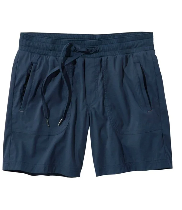 Women's Vista Camp Shorts Blue Large, L.L.Bean