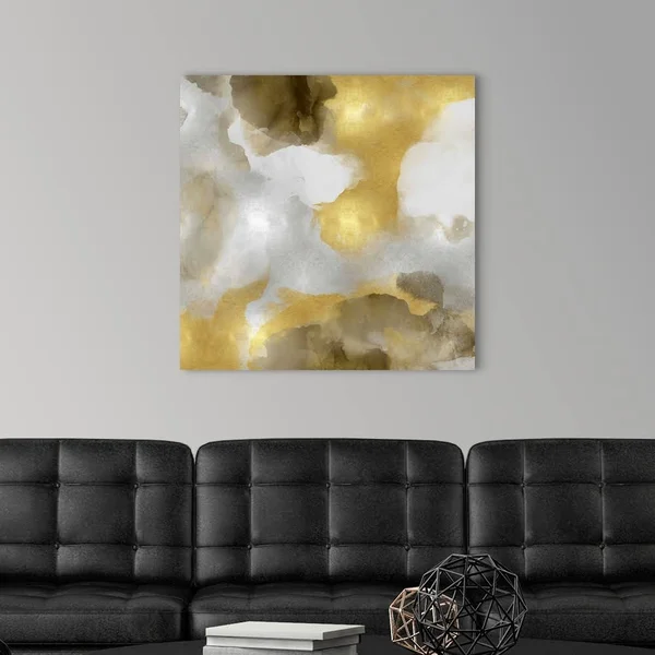 Whisper in Gold II, Canvas Wall Art, 30x30, Great Big Canvas
