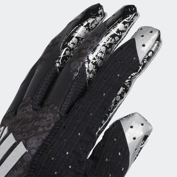 Adidas Adizero 9.0 Royalty Receiver Gloves - Small, Black