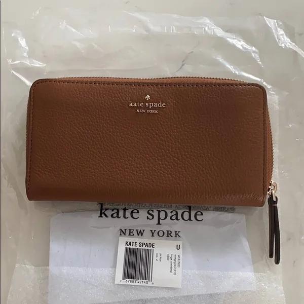 Kate Spade Bags - Kate Spade Jackson Continental Wallet Gingerbread, Color: Brown, Size: Os, Ivaylabg&s Closet