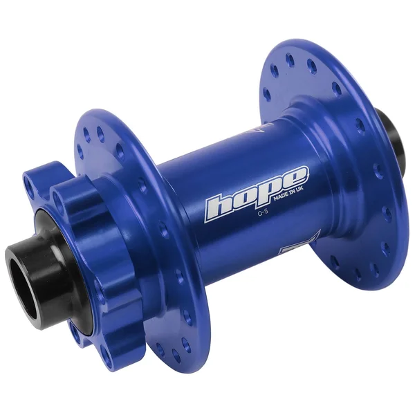 Hope Pro 4 Front Disc Hub 110 x 15mm for Boost 32H Blue