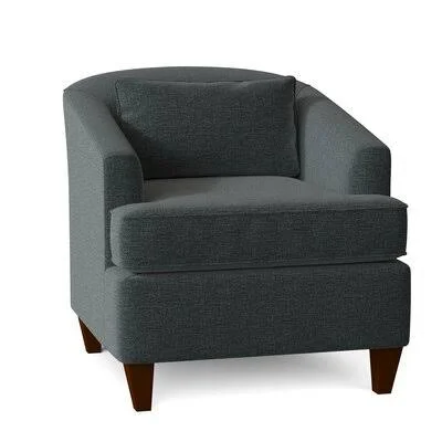 Wanda Barrel Chair Body Fabric: Vault Aegean