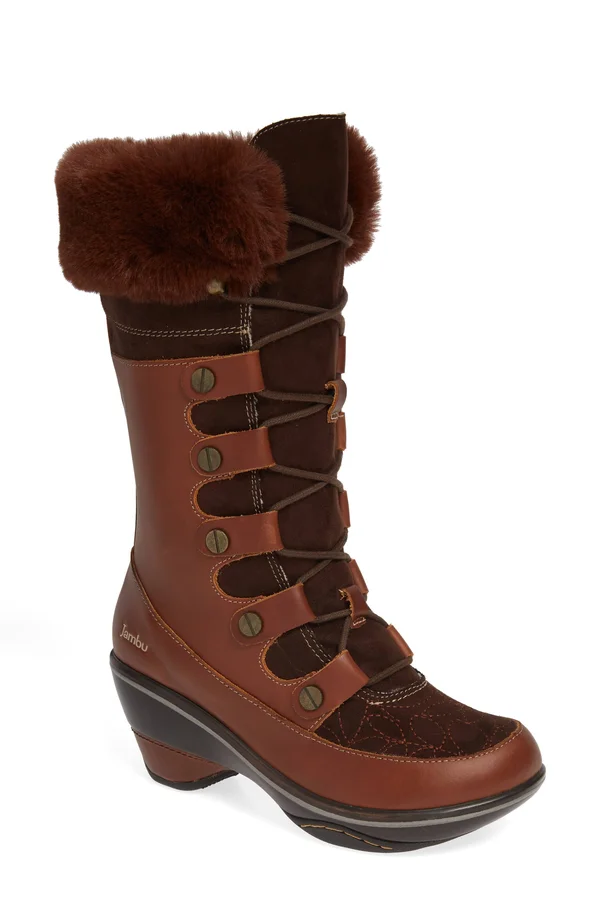 Women's Jambu Cruise Encore Water Resistant Boot, Size: 9.5, Brown