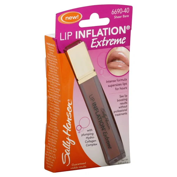 Sally Hansen Lip Inflation Extreme - Sheer Bare 6690-40 - 0.22 fl oz tube