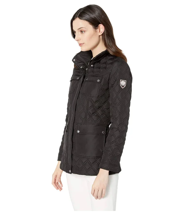 Vince Camuto 28x22 Quilted Jacket, LG (US 12-14) One Size, Black