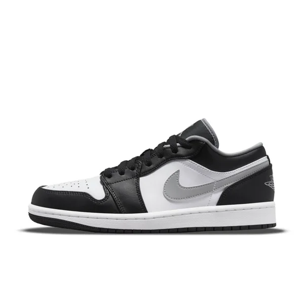 Air Jordan 1 Low Black, Particle Grey Shoes - Size 16