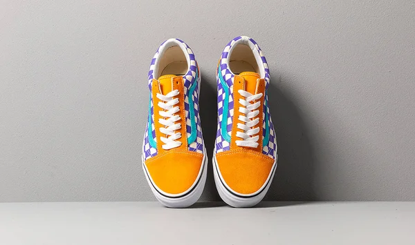 Vans UA Old Skool Thermochrome Checker &Purple& 3.5 Purple