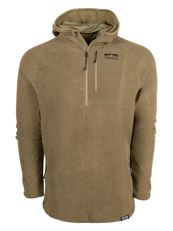 King&s Camo XKG Covert Hoodie-Olive-Large