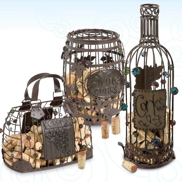 Epic Products Cork Cage Hand Bag, 10-Inch