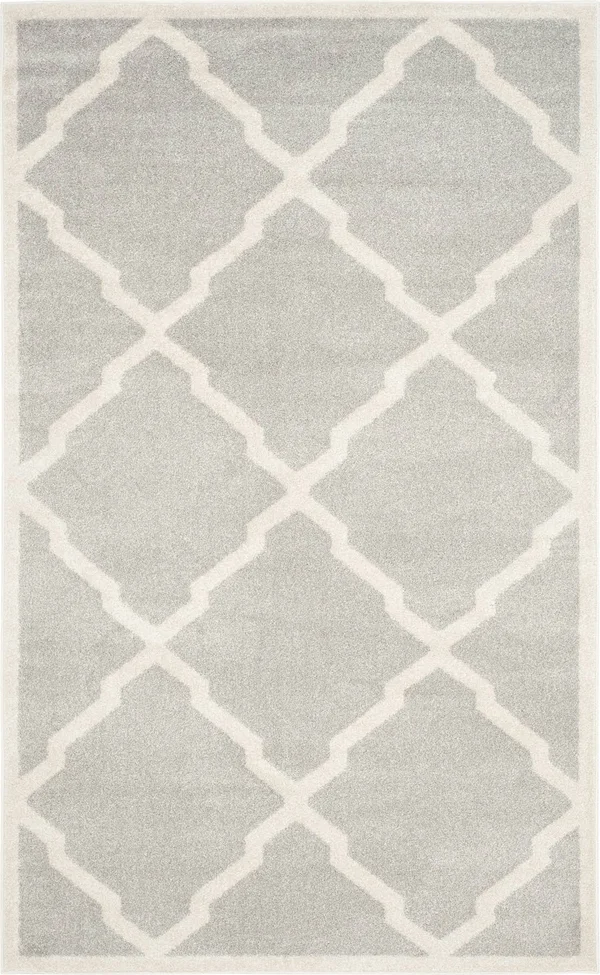 Safavieh 5& x 5& Square Amherst AMT421B Light Grey - Beige Rug