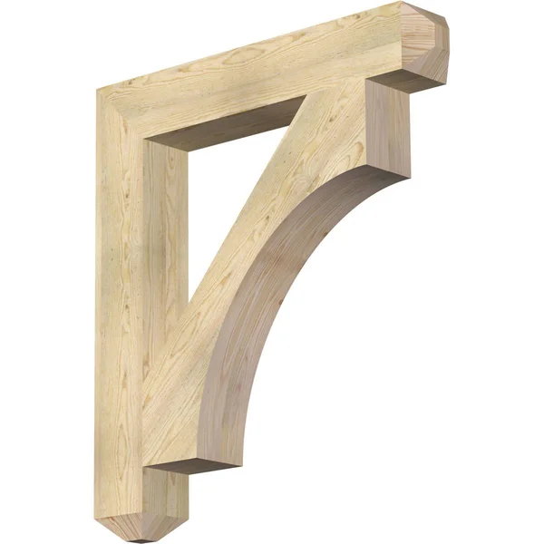 6x22W x 38x22D x 42x22H Westlake Craftsman Rough Sawn BRACKET - Douglas Fir