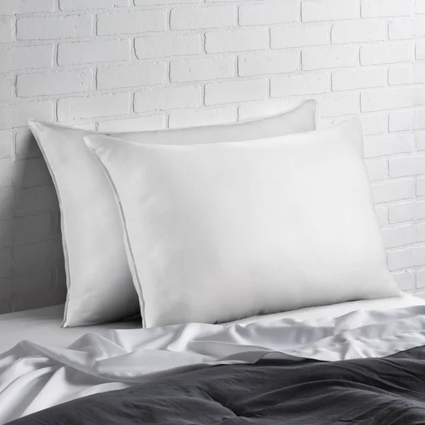Pillow Guy Signature Allergy Resistant Down-Alternative Gel Fiber Pillow (Set of 2) Queen