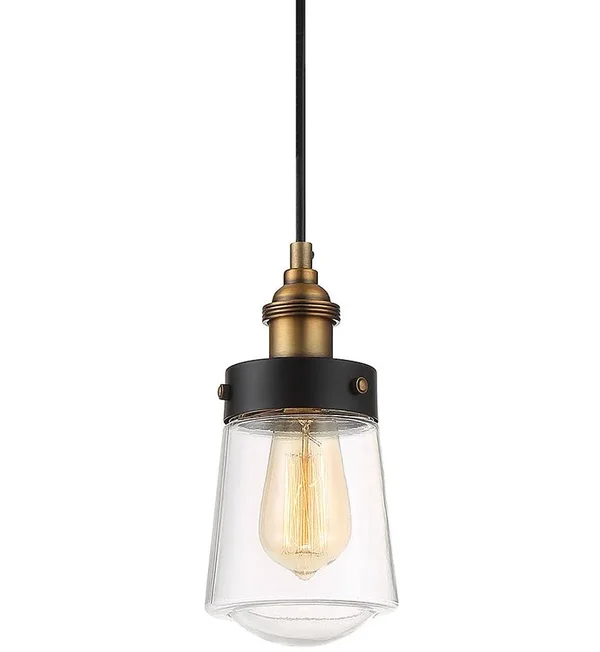 Savoy House 7-2064-1-51 Macauley Vintage Black Mini Pendant