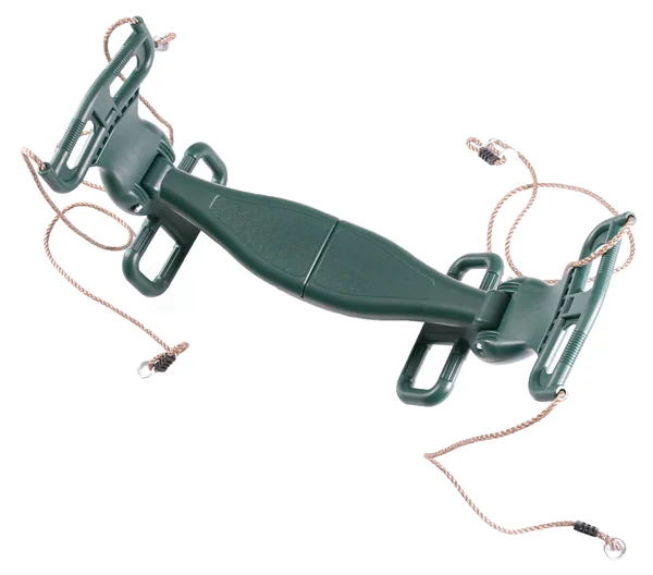 PLAYBERG Plastic Double Glider Playground 2 Person Swing, Green