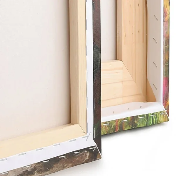 Design Art &Yellow Watercolor Flowers& 4 Piece Painting Print on Wrapped Canvas Set