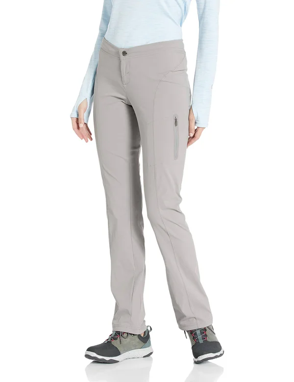 Columbia Plus Size Just Right Straight Leg Light Grey - 24W
