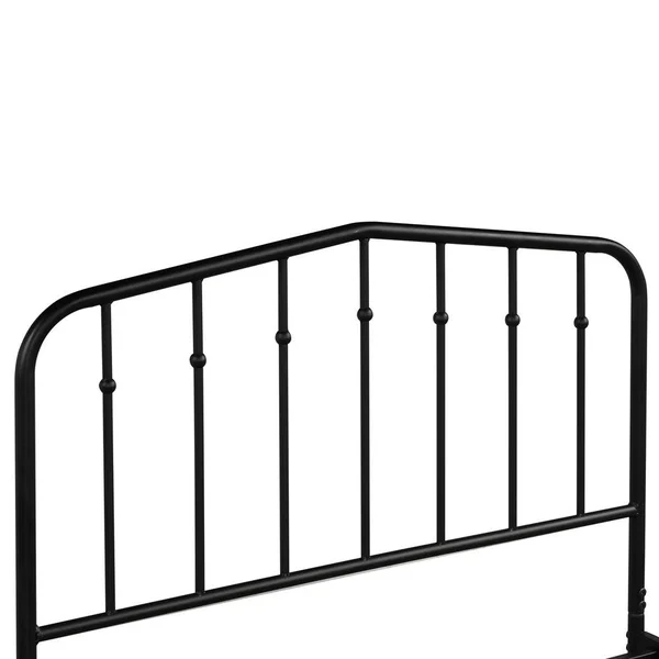 Platform Metal Bed - White - Queen