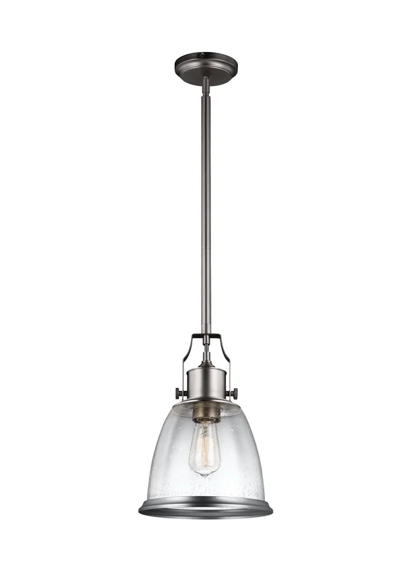 Feiss P1355SN Hobson 1 - Light Pendant Satin Nickel