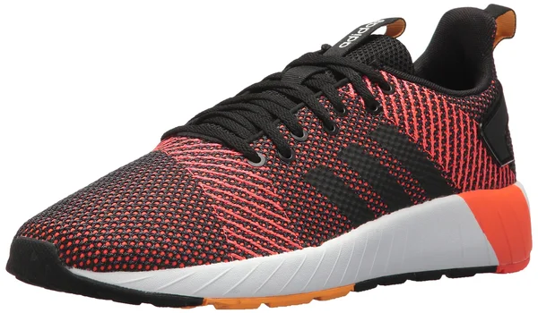 Adidas Men's Questar BYD Sneaker Black/Solar Red 10