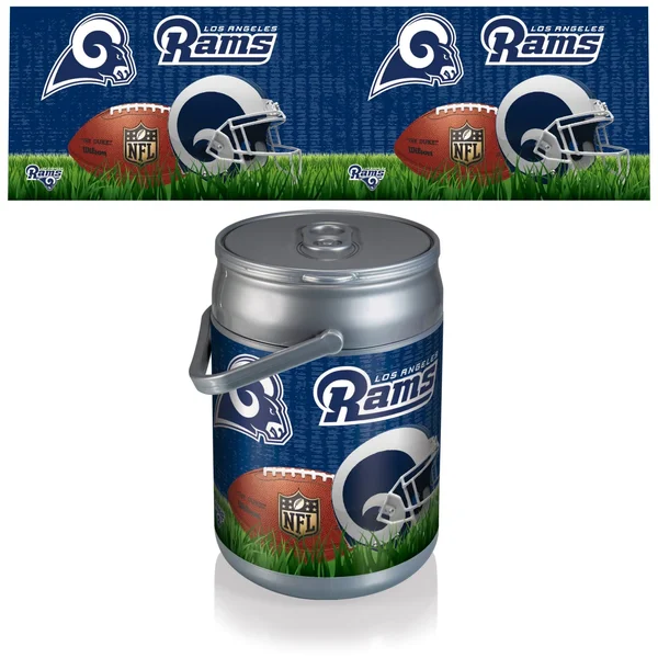 Picnic Time Los Angeles Rams Can Cooler, Silver