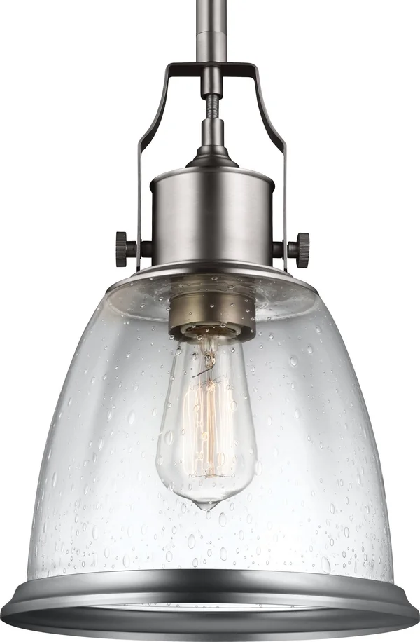 Feiss P1355SN Hobson 1 - Light Pendant Satin Nickel