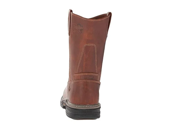 Wolverine Men's Raider Wellington Steel Toe Boot - 9 - Brown