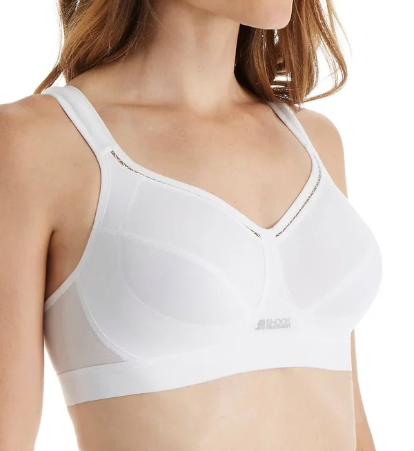 Shock Absorber Active Classic Support Sports Bra, White (SN102) 38C