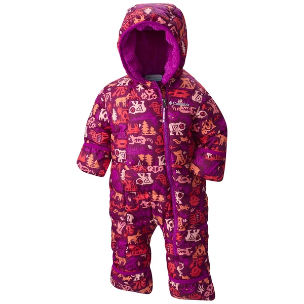 Columbia Infant Frosty Freeze Bunting Bright Plum Critters 6