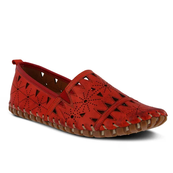Women's Spring Step Fusaro Slip On, Size: 42, Red
