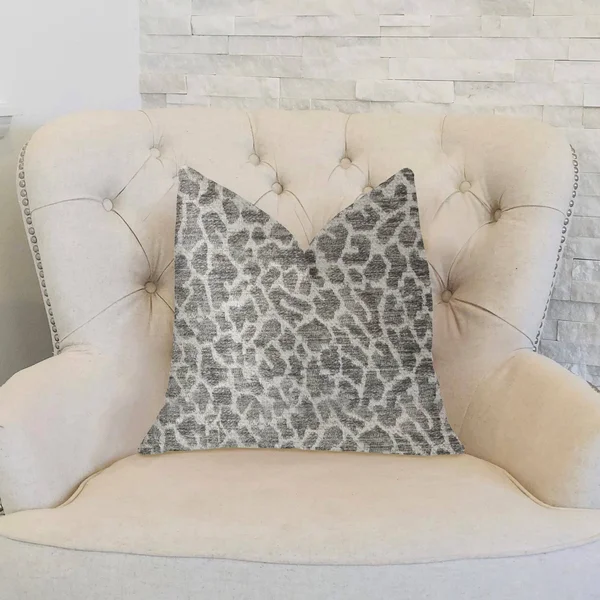 Plutus Lafayette Light Green and Beige Luxury Throw Pillow 16x22L x16x22W