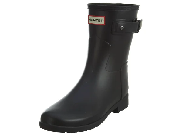 Hunter Women's Original Refined Short Boot Black