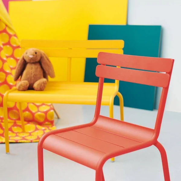 Luxembourg Kids Side Chair Desk/Activity Fermob Liquorice