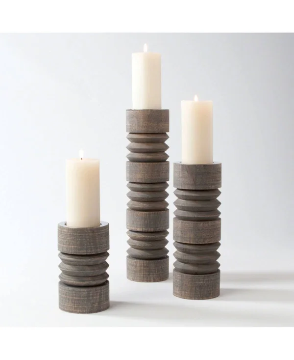 Studio A Contempo Wood C/H Weathered Grey Large