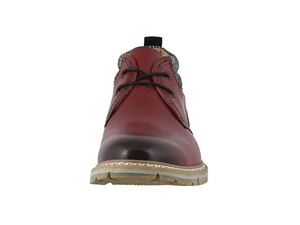 Stacy Adams Men's Grantley Chukka Boot - Color: Cranberry, Size: 8.5