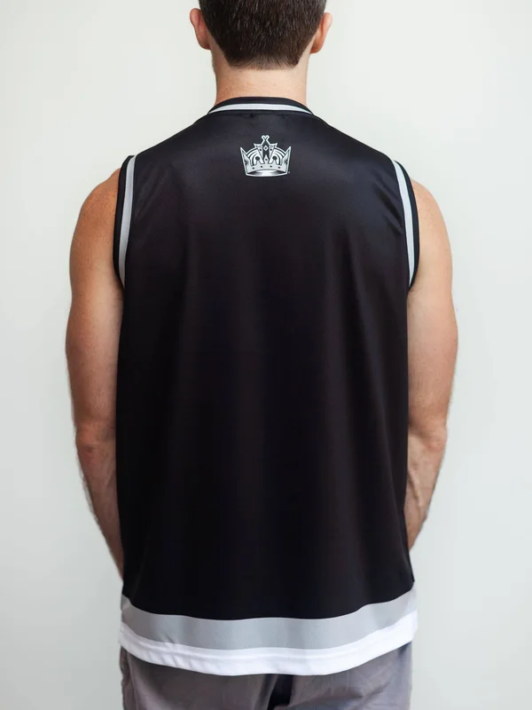 Los Angeles Kings Hockey Tank M - Black, Polyester