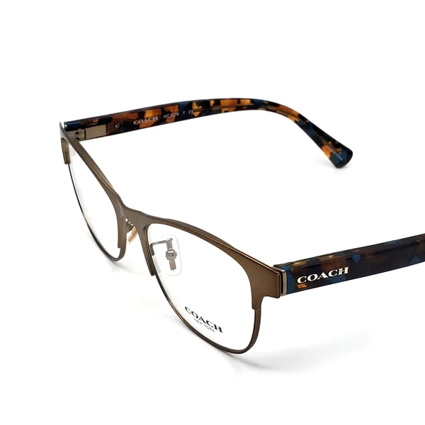 Coach HC5074 Eyeglasses - Satin Sand/ Confetti Teal