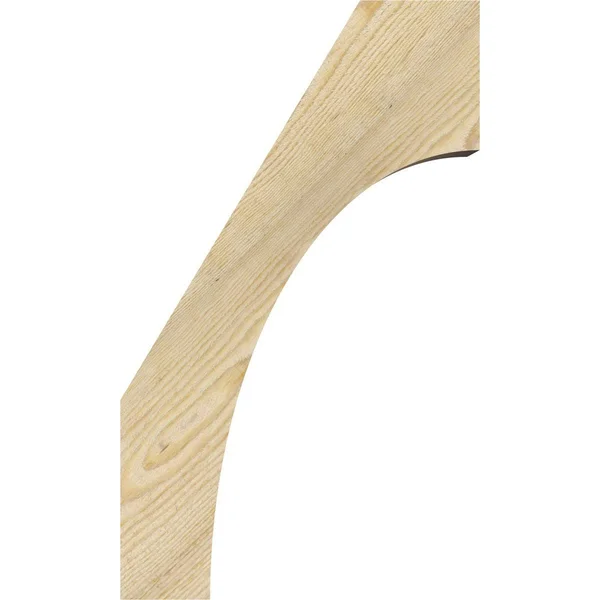 4 inchw x 16 inchd x 16 inchh Westlake Rough Sawn Brace - Douglas Fir