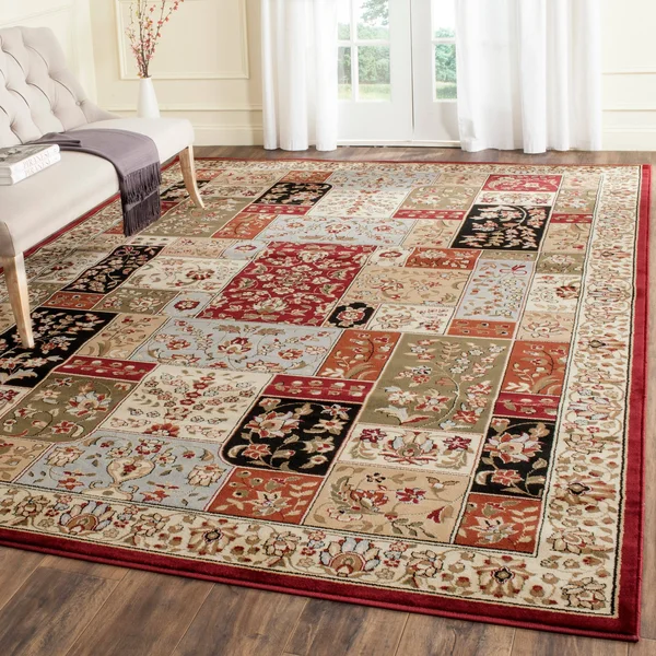 Safavieh Lyndhurst LNH318A Multi/Ivory 8& x 11& Area Rug