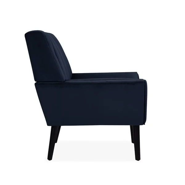 Hartman Mid Century Modern Arm Chair, Navy Blue