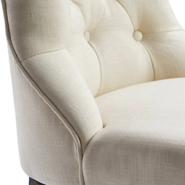 Finch Elmhurst Cream Tufted Dining Chair Set of 2