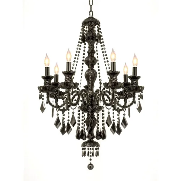 Harrison Lane Royal T40-332 Chandelier, Black