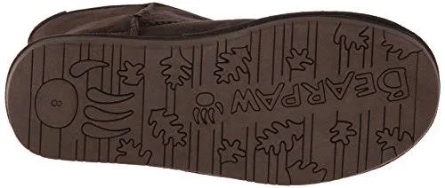 Bearpaw Emma Short Boot - Women's Chocolate, 10.0