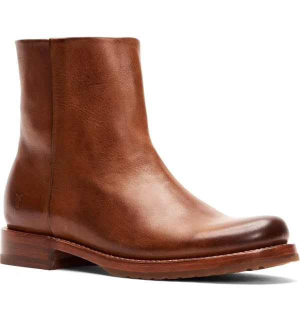 Frye - Veronica Inside Zip, 5.5 US, Caramel