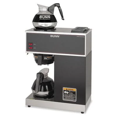 BUNN VPR 12-Cup Pourover Commercial Coffee Brewer with 2 Warmers