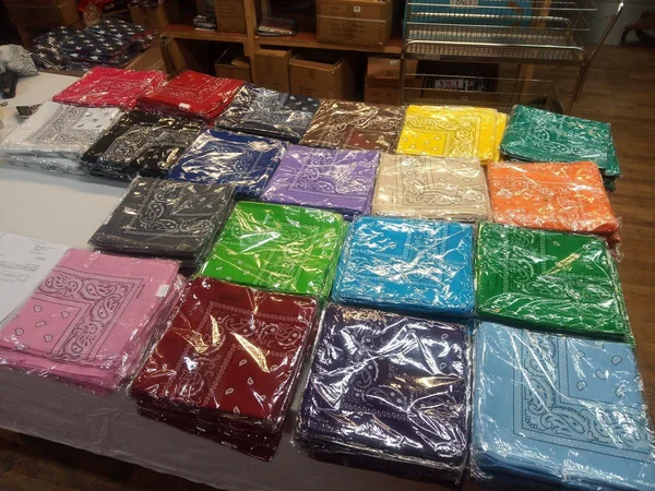 Flags by The Dozen Assorted Bandana Paisley Head Wrap in Various Colors 100% Cotton 22x22x22x22 12 Mandarin Orange