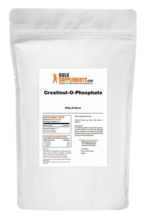 Bulksupplements Pure Creatinol-O-Phosphate Powder (500 Grammes)