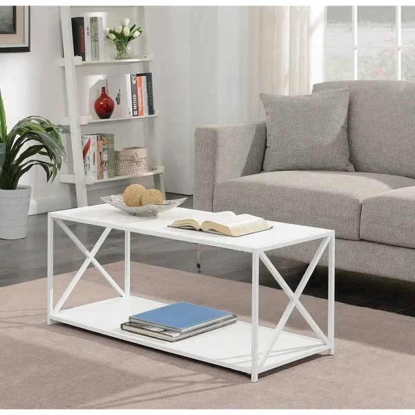 Convenience Concepts Tucson Coffee Table, White