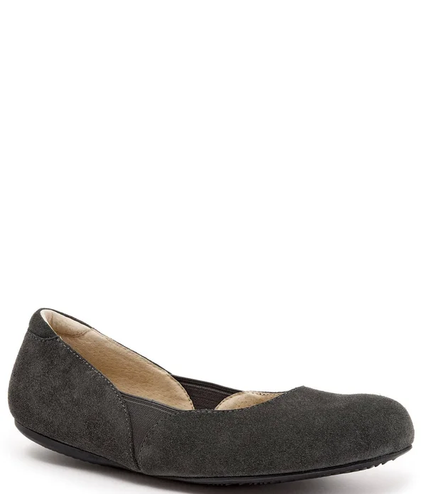 SoftWalk Women's Norwich Flat Graphite 8