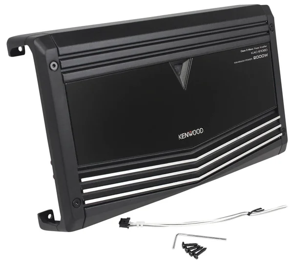 Kenwood Kac-9106d 2000 Watts Peak/1000 Watts RMS Mono Block Class D Car Amplifier with Speaker Level Inputs