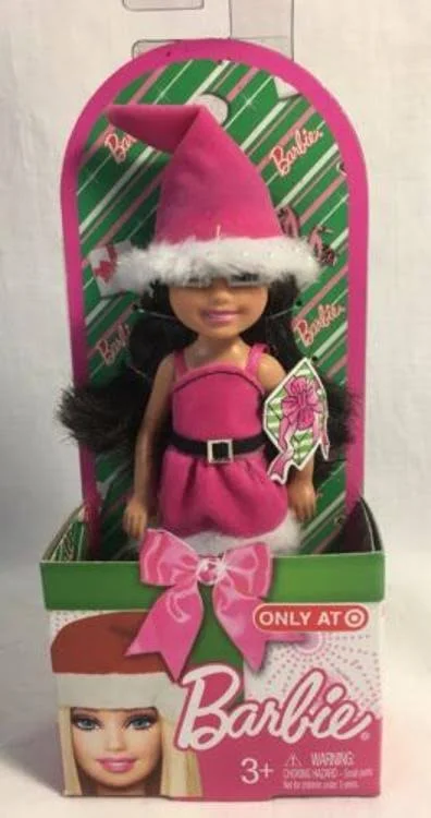 2011 Exclusive New Barbie Christmas Kelly & Friends Winter Holiday dol